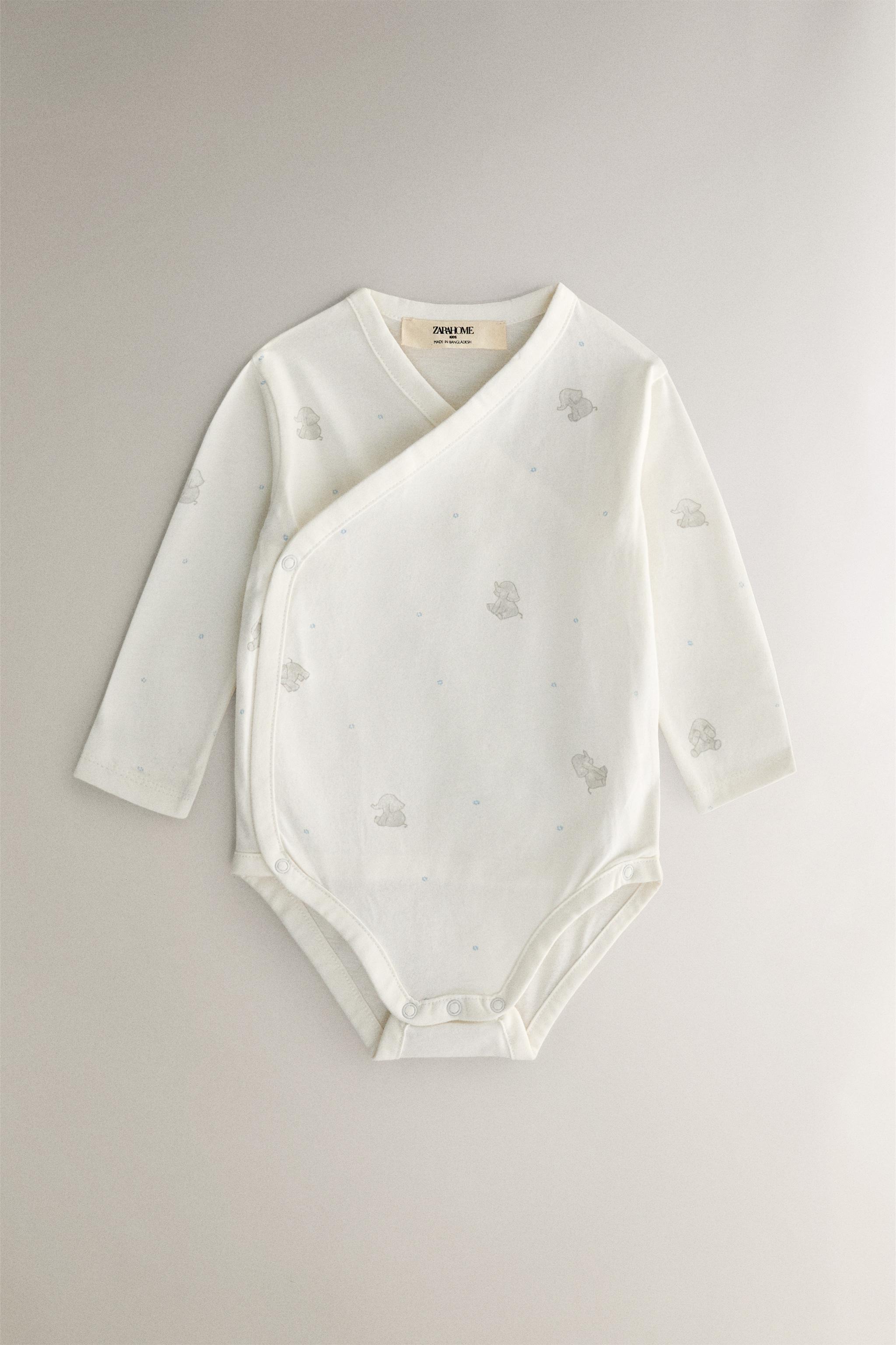 BODY BÉBÉ ÉLÉPHANT (LOT DE 3)